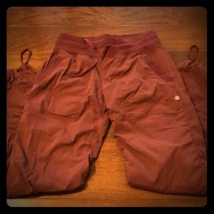 Lululemon dance studio pants lined